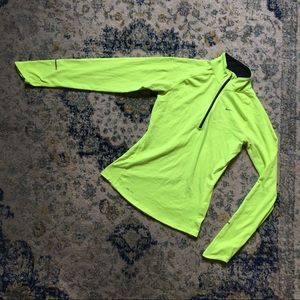 Neon yellow Nike dri-fit